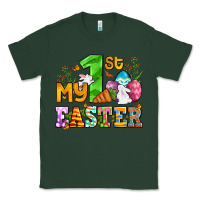 Sports Green Easter Day My first Easter with eggs and rabbits Classic Tee - OliviaCreatesArt