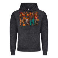 Vintage Black thankful mama cow Vintage Hoodie - RacoonDesign