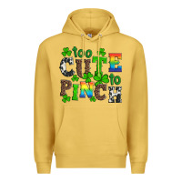 Antique Gold st patricks too cute to pinch Premium Hoodie - Artiststas