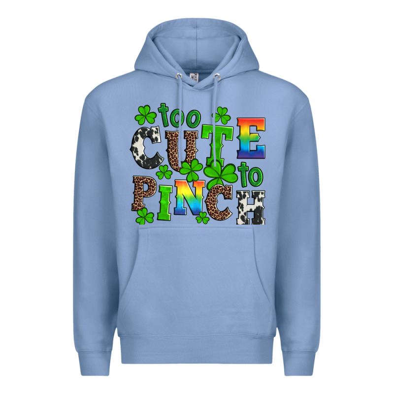 St Patricks Too Cute To Pinch Premium Hoodie by Artiststas | Teevron