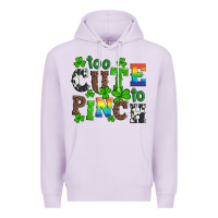 Lilac st patricks too cute to pinch Premium Hoodie - Artiststas