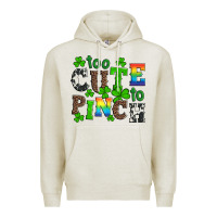 Oatmeal Heather st patricks too cute to pinch Premium Hoodie - Artiststas