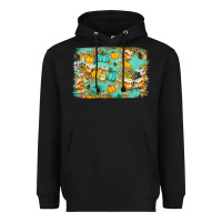 Black western fall vibes background Heavyweight Hoodie - Jasminsmagicworld
