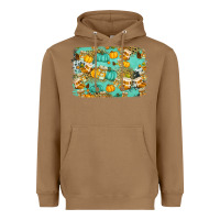 Toasted Coconut western fall vibes background Heavyweight Hoodie - Jasminsmagicworld
