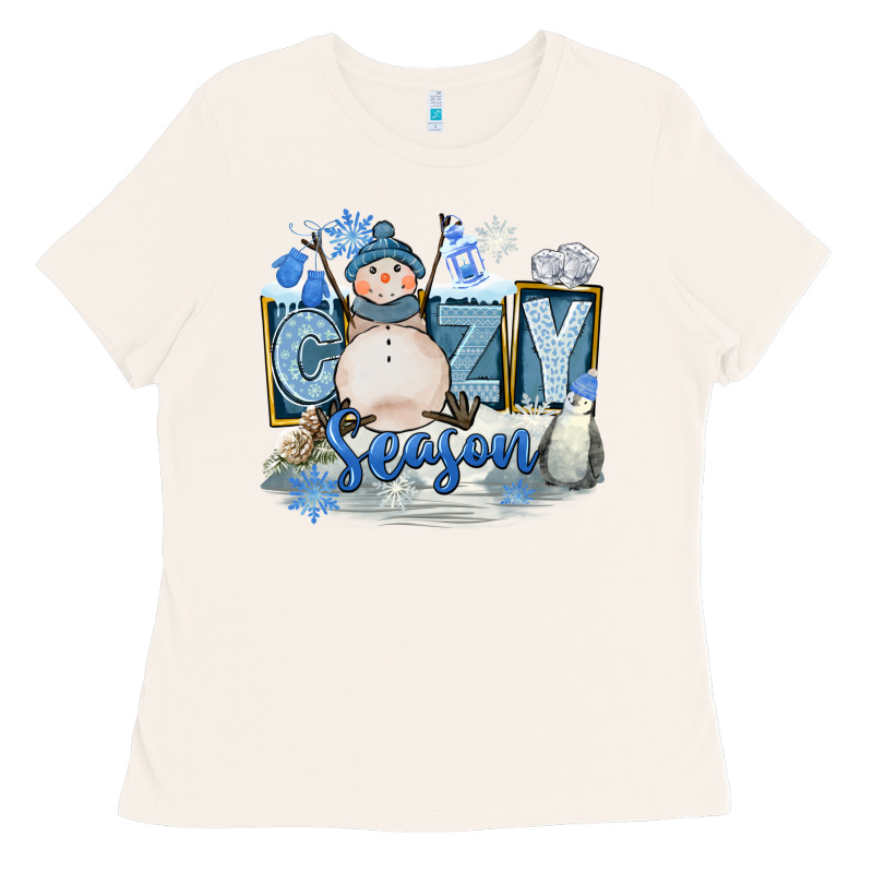 Cozy Season Ladies Tee by FaDigitalArtStudio | Teevron