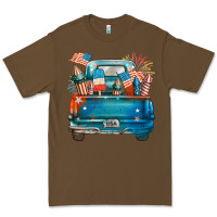 Cacao Customize USA truck Premium Tee - FaDigitalArtStudio