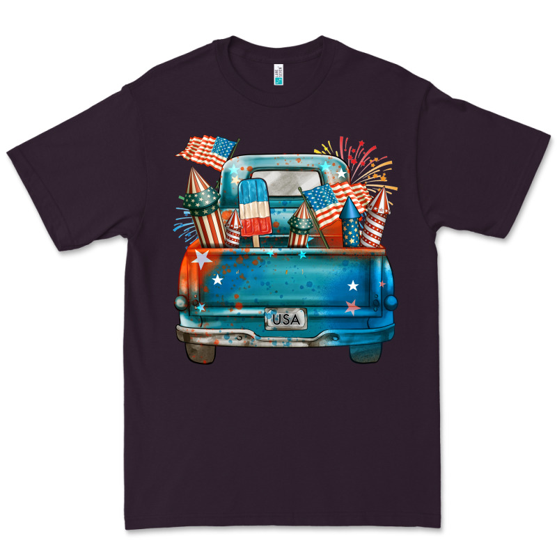 Customize Usa Truck Premium Tee by FaDigitalArtStudio | Teevron