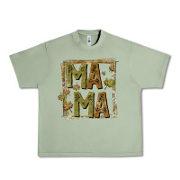 Oil Green mama fall Urban Heavy Tee - CowhideDigitalArt