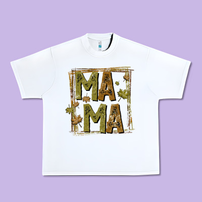 Mama Fall Urban Heavy Tee Designed By Cowhidedigitalart