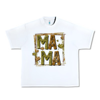 White mama fall Urban Heavy Tee - CowhideDigitalArt