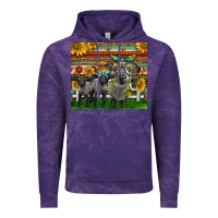 Cloud Purple Western Cute Hampshire Sheep Family Vintage Hoodie - LillyAllenDesigns