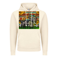 Vintage Artic Western Cute Hampshire Sheep Family Vintage Hoodie - LillyAllenDesigns