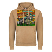 Vintage Camel Western Cute Hampshire Sheep Family Vintage Hoodie - LillyAllenDesigns