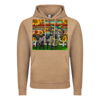 Vintage Coffee Western Cute Hampshire Sheep Family Vintage Hoodie - LillyAllenDesigns