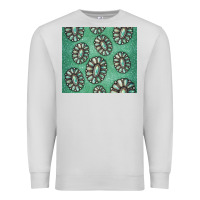 Dove Grey turquoise gemstone glitter Premium Sweatshirt - Jasminsmagicworld