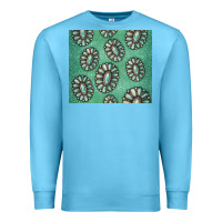 Ocean Blue turquoise gemstone glitter Premium Sweatshirt - Jasminsmagicworld