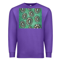 Purple turquoise gemstone glitter Premium Sweatshirt - Jasminsmagicworld