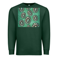 Sports Green turquoise gemstone glitter Premium Sweatshirt - Jasminsmagicworld