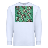 White turquoise gemstone glitter Premium Sweatshirt - Jasminsmagicworld
