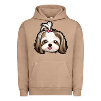 Pigment Burro shih tzu Urban Hoodie - Jasminsmagicworld