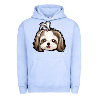 Pigment Grape Ice shih tzu Urban Hoodie - Jasminsmagicworld