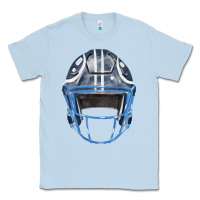 Dusty Blue football helmet fa element 1 Classic Tee - FaDigitalArtStudio