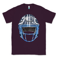 Plum football helmet fa element 1 Classic Tee - FaDigitalArtStudio