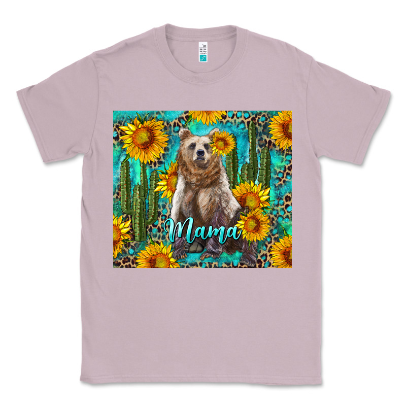Mama Bear With Sunflowers And Cactus Classic Tee by Artiststas | Teevron