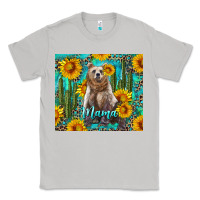Moon Dust mama bear with sunflowers and cactus Classic Tee - Artiststas