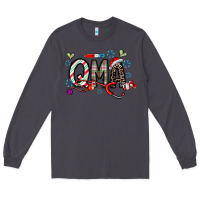 Smoke christmas nurse qma Long Sleeve Tee - CowhideDigitalArt