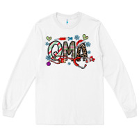 White christmas nurse qma Long Sleeve Tee - CowhideDigitalArt
