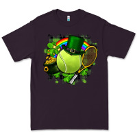 Plum St. Patrick's Day Tennis Premium Tee - FaDigitalArtStudio
