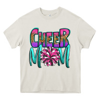 Cream cheer mom Heavy Core Tee - OliviaCreatesArt