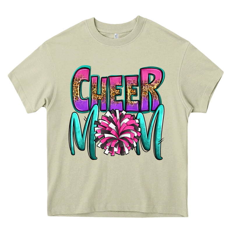 Cheer Mom Heavy Core Tee by OliviaCreatesArt | Teevron