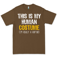 Cacao human costume raptor halloween velociraptor lazy easy t shirt Premium Tee - baoMotion