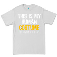 Dove Grey human costume raptor halloween velociraptor lazy easy t shirt Premium Tee - baoMotion