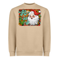Mushroom ho ho ho santa claus Heavyweight Sweatshirt - Jasminsmagicworld