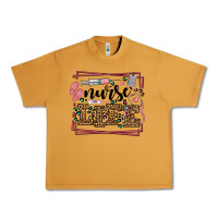 Nurse Life Leopard Frame Urban Heavy Tee | Teevron