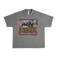 Tornado Nurse life leopard frame Urban Heavy Tee - LillyAllenDesigns