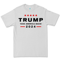 Dove Grey donald trump 2024 take america back Premium Tee - baoMotion