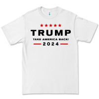 White donald trump 2024 take america back Premium Tee - baoMotion