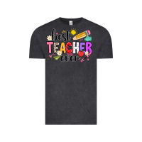 Vintage Black iBest Teacher Ever Vintage Tee - CowhideDigitalArt