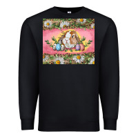 Black Easter bunny and eggs Premium Sweatshirt - RanaPortraitStore