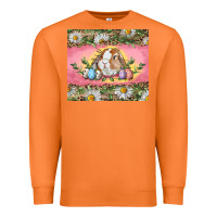 Carrot Easter bunny and eggs Premium Sweatshirt - RanaPortraitStore