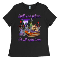 Black spells and potions for all afflictions Ladies Tee - BundleAndBundleShop