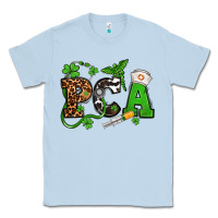 Dusty Blue St. Patrick's Day PCA Classic Tee - OliviaCreatesArt