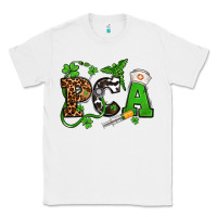 White St. Patrick's Day PCA Classic Tee - OliviaCreatesArt