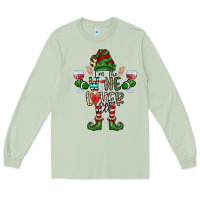 Matcha I'm The wine Lover Elf Long Sleeve Tee - CowhideDigitalArt