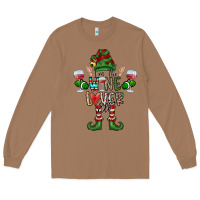Toasted Coconut I'm The wine Lover Elf Long Sleeve Tee - CowhideDigitalArt