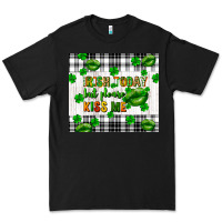 Black Irish today but please kiss me st. patricks day Premium Tee - FaDigitalArtStudio